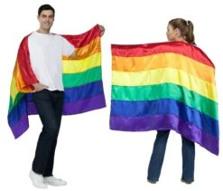 Fun World Rainbow Pride Cape