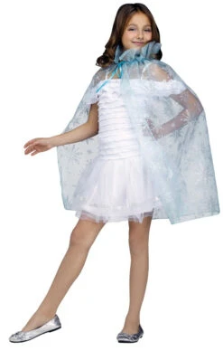 Fun World Sparkle Snowflake Cape