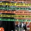Fun World Danger Caution Tape