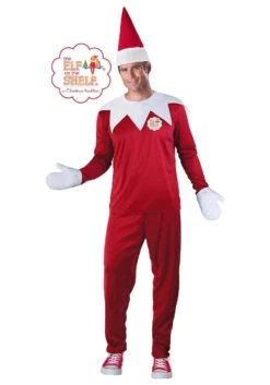 Fun World Adult Elf On The Shelf Costume