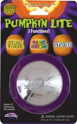 Fun World All-In-One Pumpkin Light