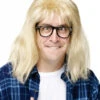Fun World SNL Garth Wig And Glasses
