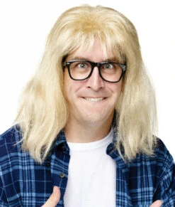Fun World SNL Garth Wig And Glasses