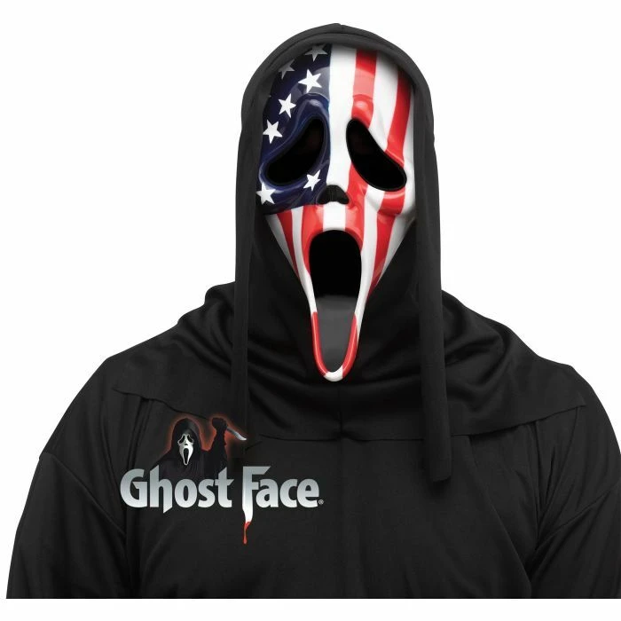 Fun World Patriotic Ghost Face Mask