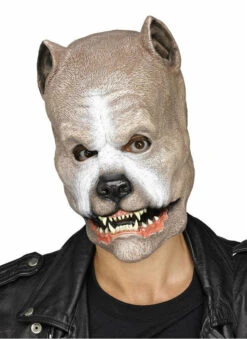 Fun World Brown Pit Bull Mask