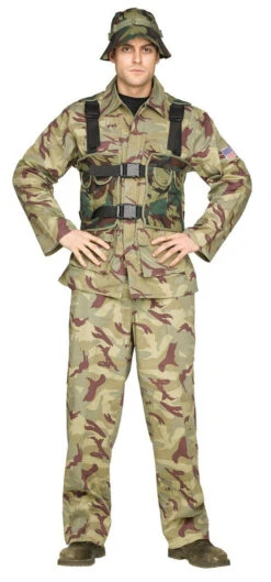 Fun World Authentic Issue Delta Force Adult Costume