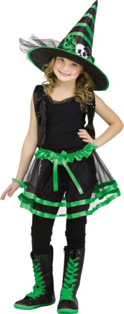 Fun World Ribbon Witch Hat & Tutu Set -Fun World img proxy d114e81c 81c4 445e 80ad 880387e2a259