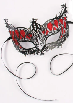 Fun World Laser Cut Glitter Mask