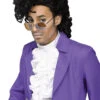 Fun World Purple Raining Rockin' 80s Wig -