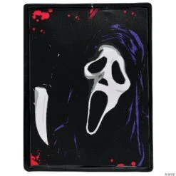 Fun World Scream Ghost Face Neon Light-Up Sign